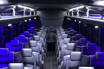 Newton Charter Bus Interior