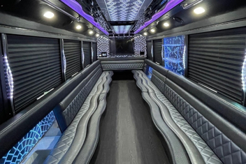 Newton Party Bus Interior
