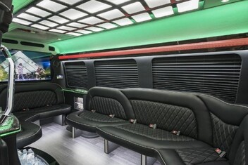Newton Sprinter Party Bus Interior