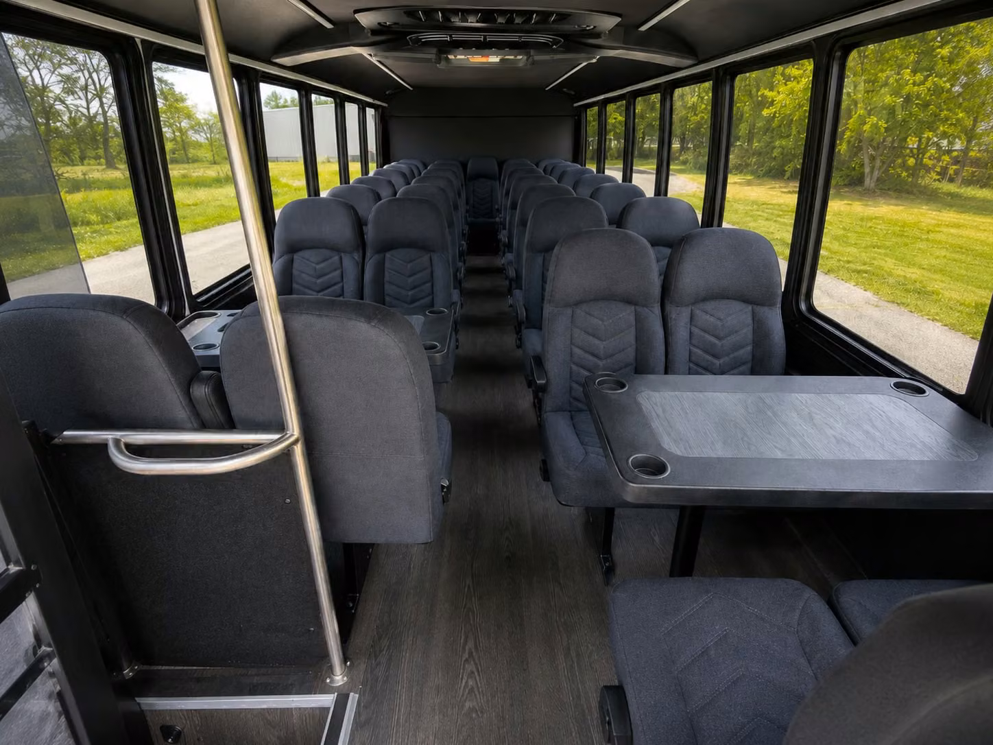 20 passenger minibus inside