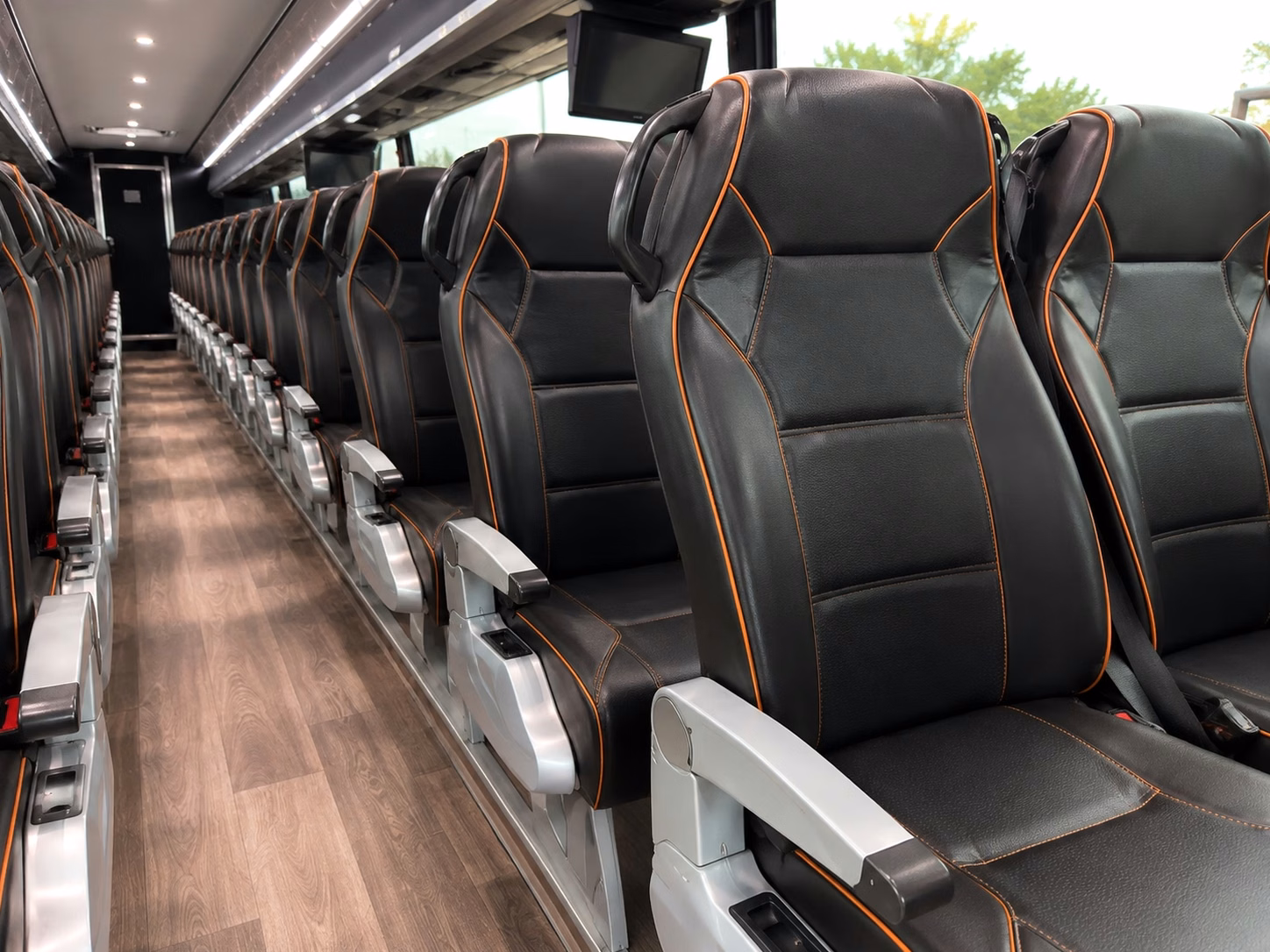 guest hotel shuttle buses for newton weddings