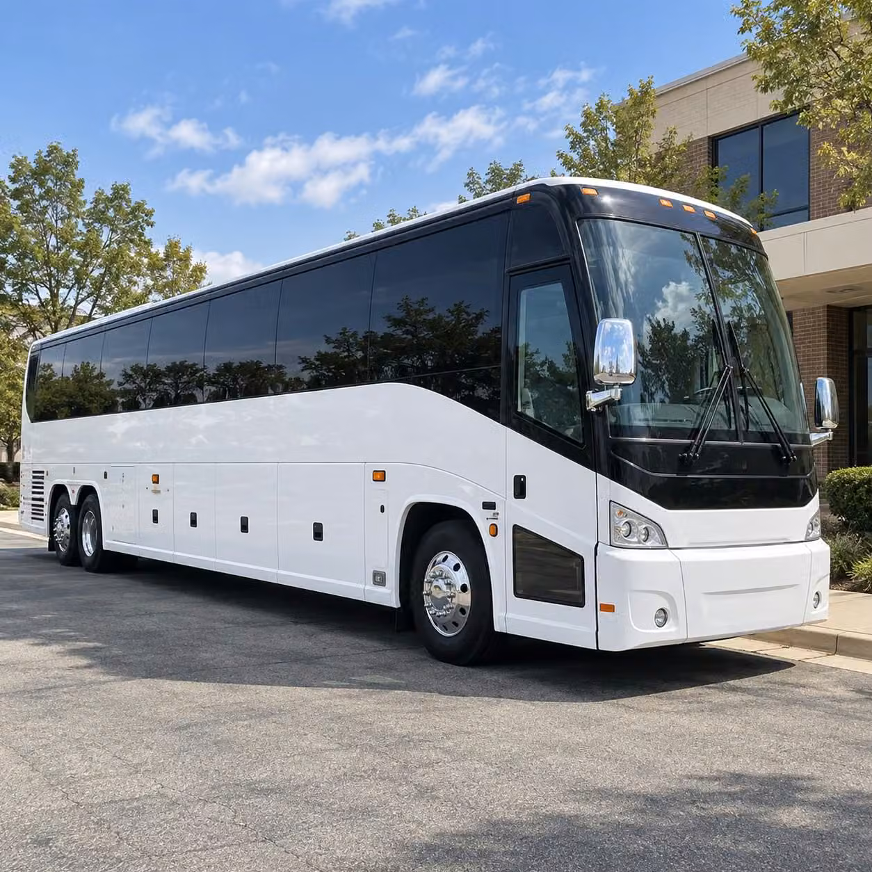 rather than split your group into separate cars rent a bus for newton high school athletics travel