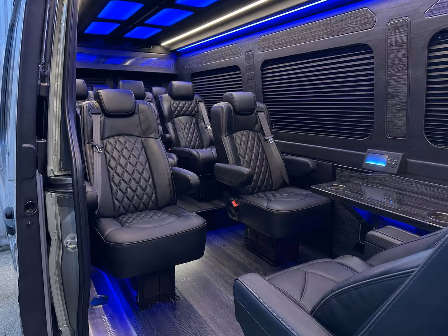 sprinter van transportation for groups and events across newton