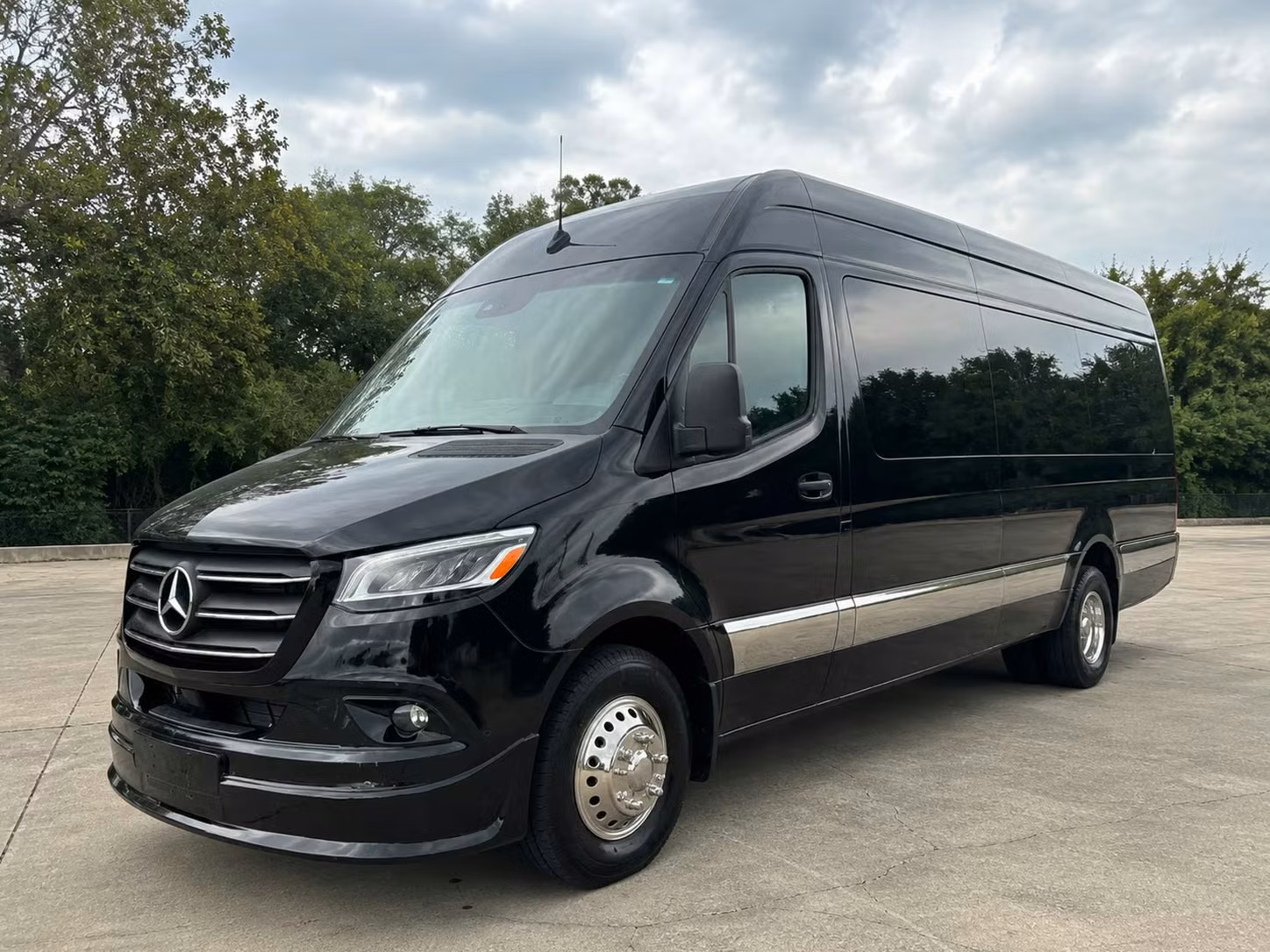 sprinter van with driver